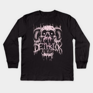 Dethklok Art Kids Long Sleeve T-Shirt